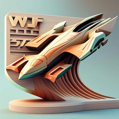 3D model WipEout 2048 game (STL)